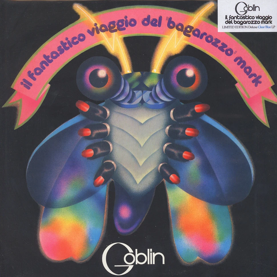 Goblin - Il Fantastico Viaggio Del "Bagarozzo" Mark Clear Blue Vinyl Edition