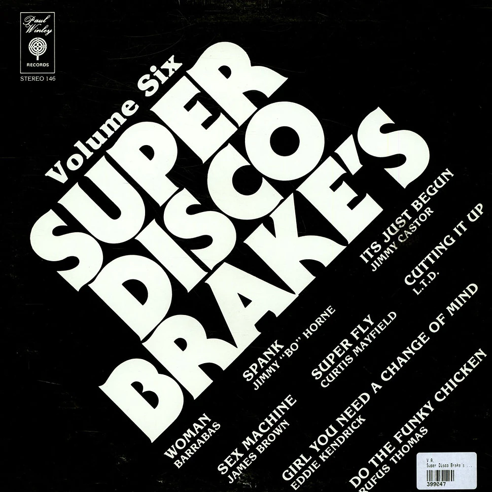 V.A. - Super Disco Brake's Volume Two