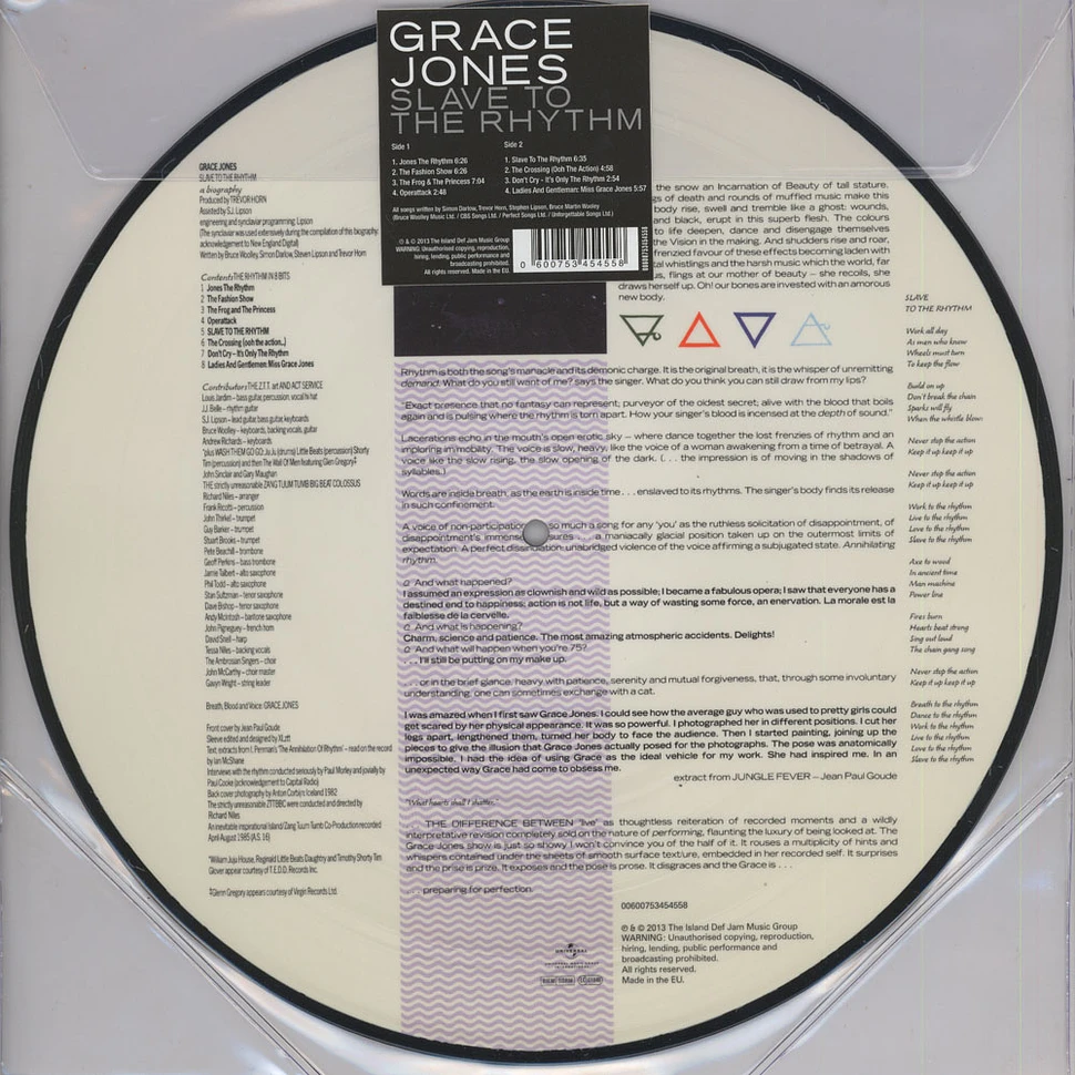 Grace Jones - Slave To The Rhythm