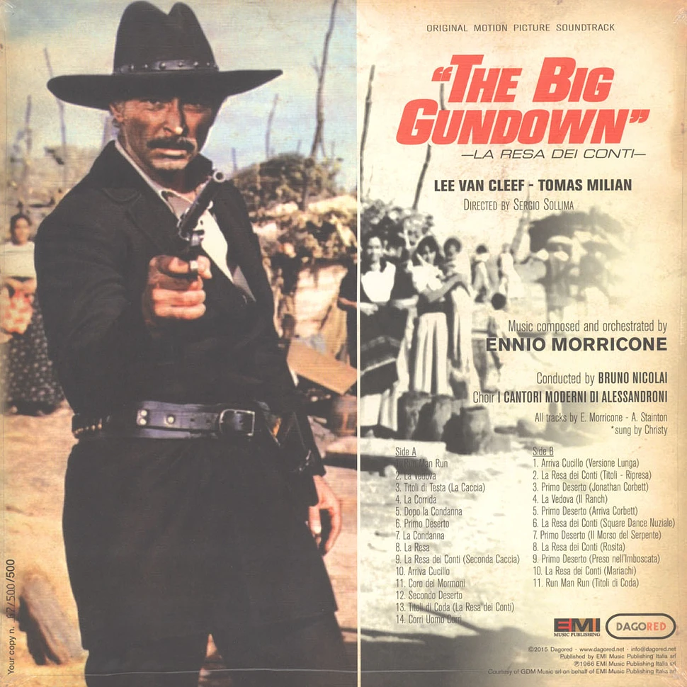 Ennio Morricone - OST The Big Gundown (La Resa Die Conti)