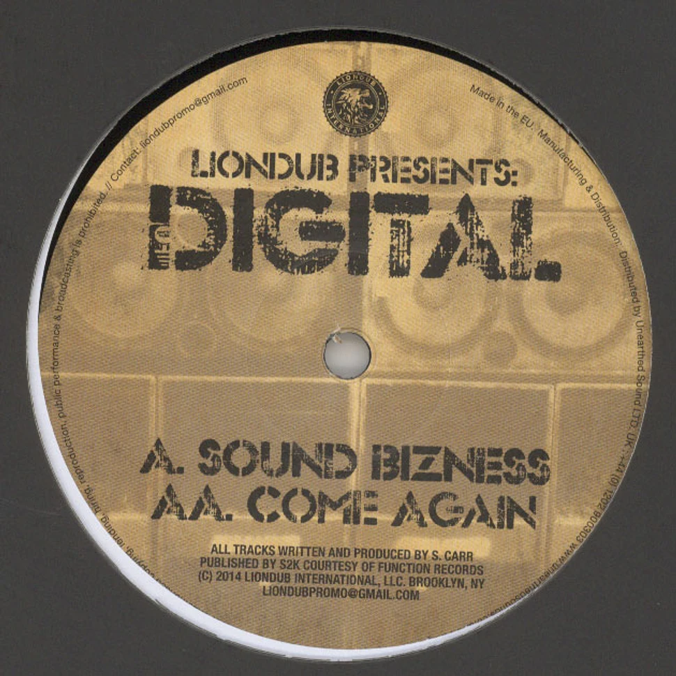 Digital - Sound Bizness