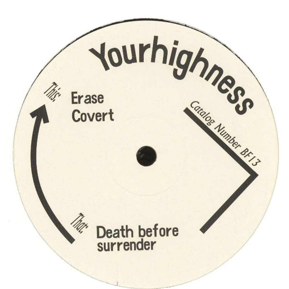Yourhighness - Death Before Surrender