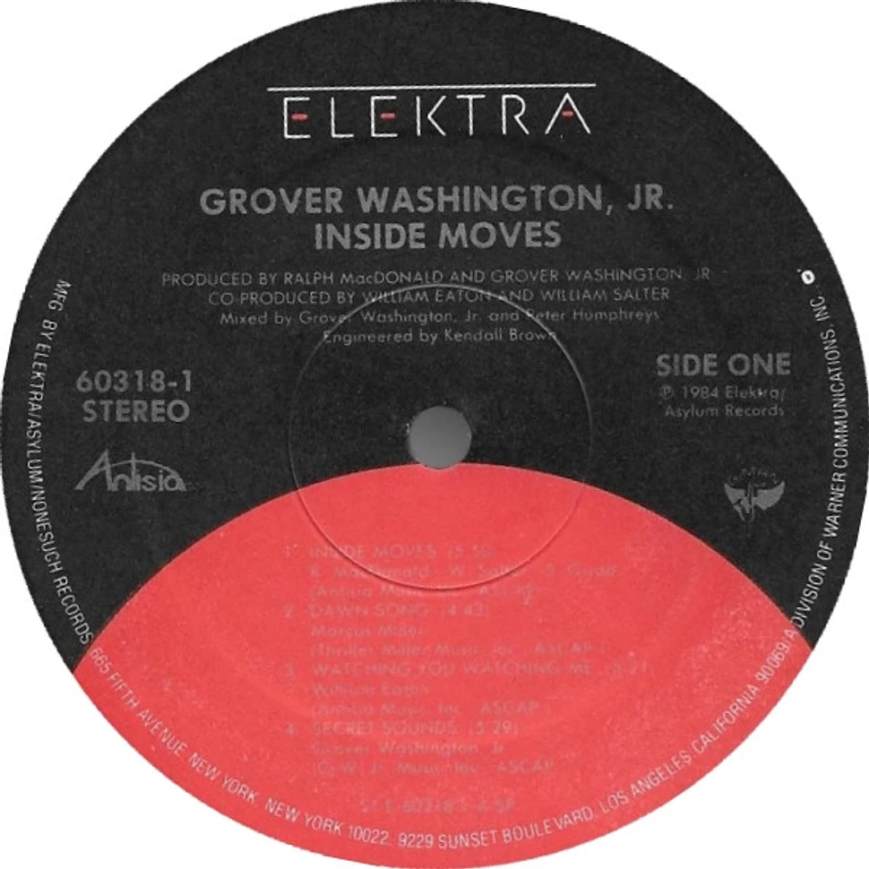 Grover Washington, Jr. - Inside Moves