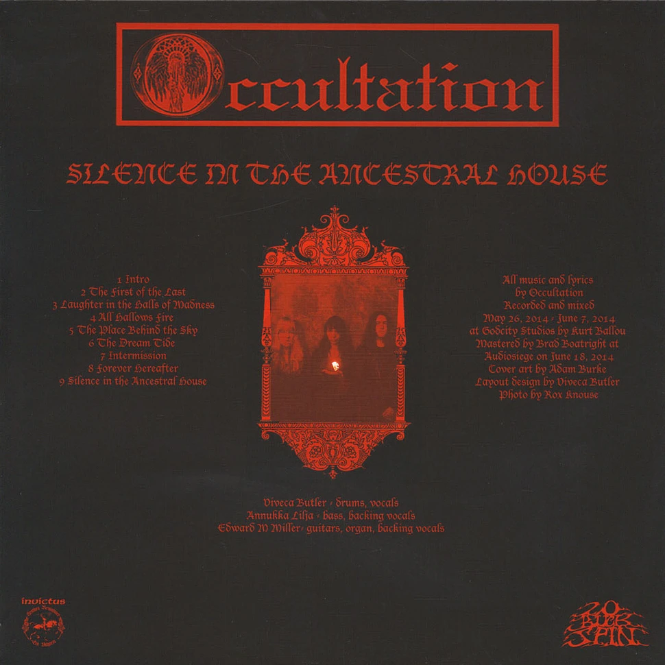 Occultation - Silence In The Ancestral House