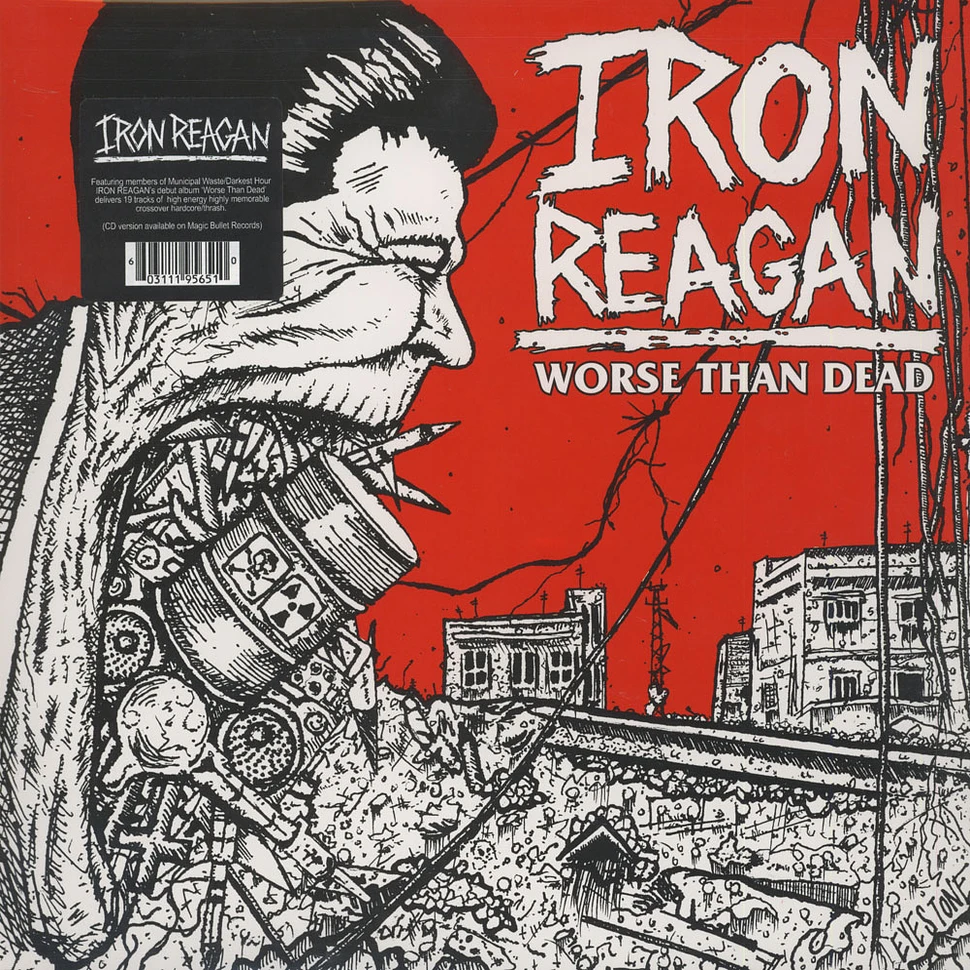 Iron Reagan - Worse Than Dead Purple Vinyl Edition
