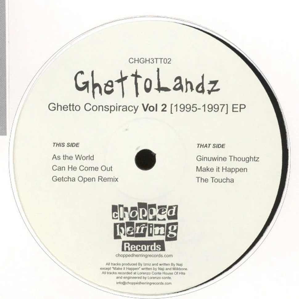Ghettolandz - Ghetto Concpiracy Volume 2 (1995-1997) EP