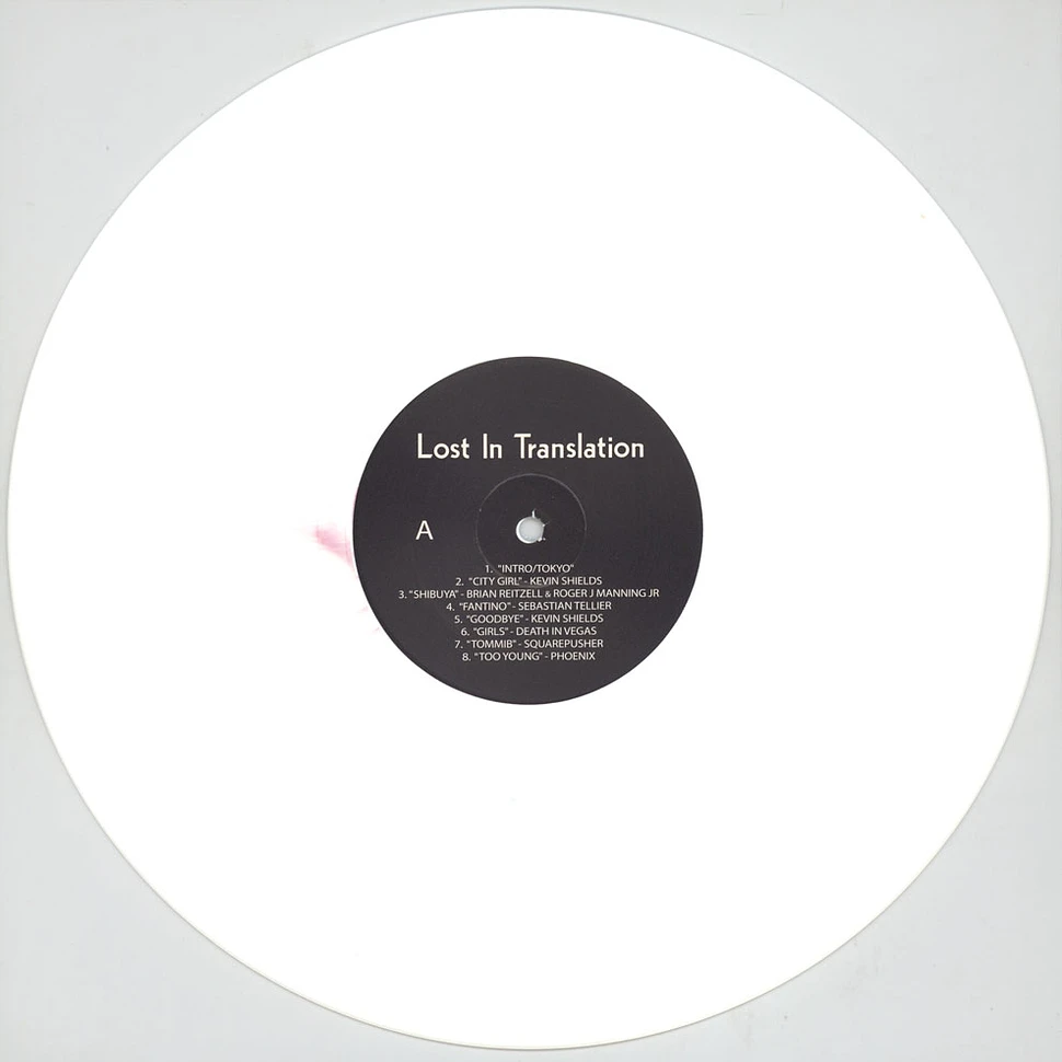 V.A. - OST Lost In Translation White Vinyl Edition