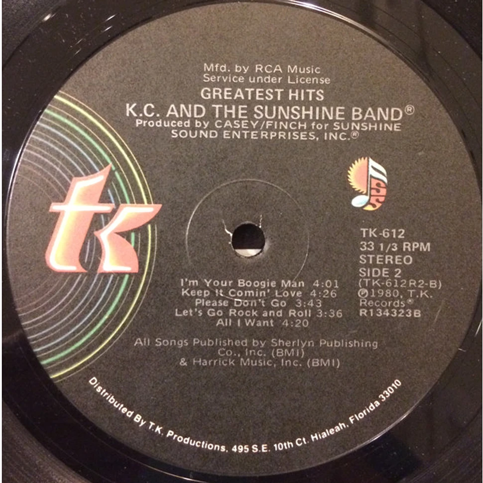 KC & The Sunshine Band - Greatest Hits