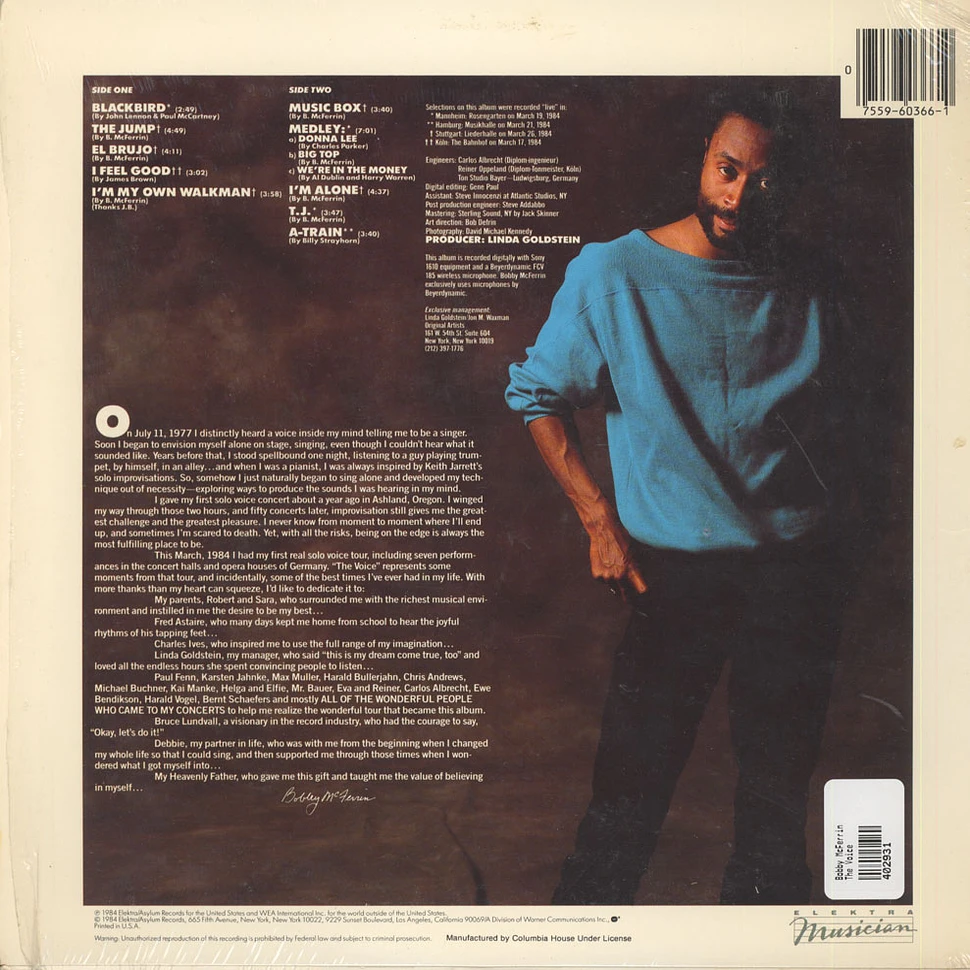 Bobby McFerrin - The Voice