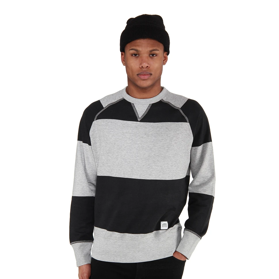 Cheap Monday - Black Stripe First Sweater