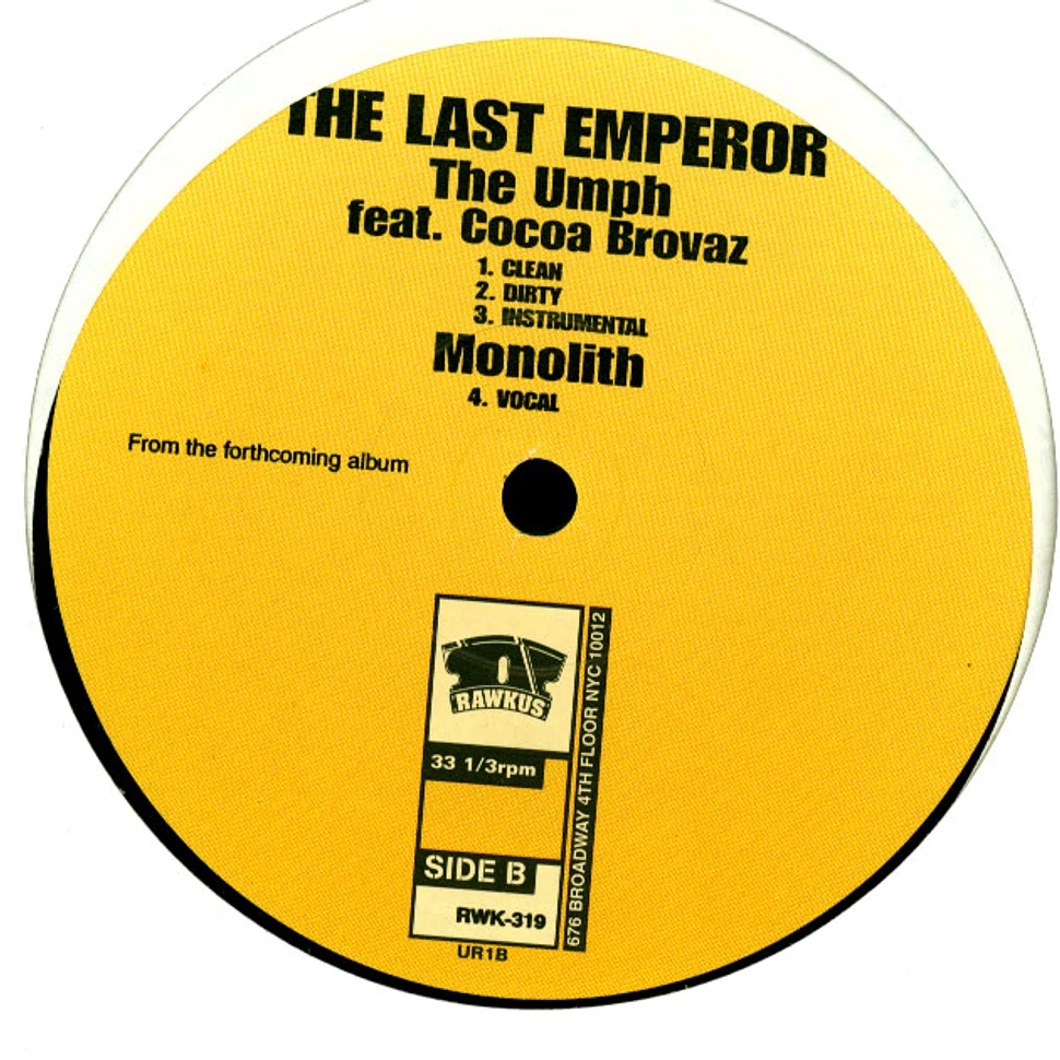 The Last Emperor - The Banger / The Umph
