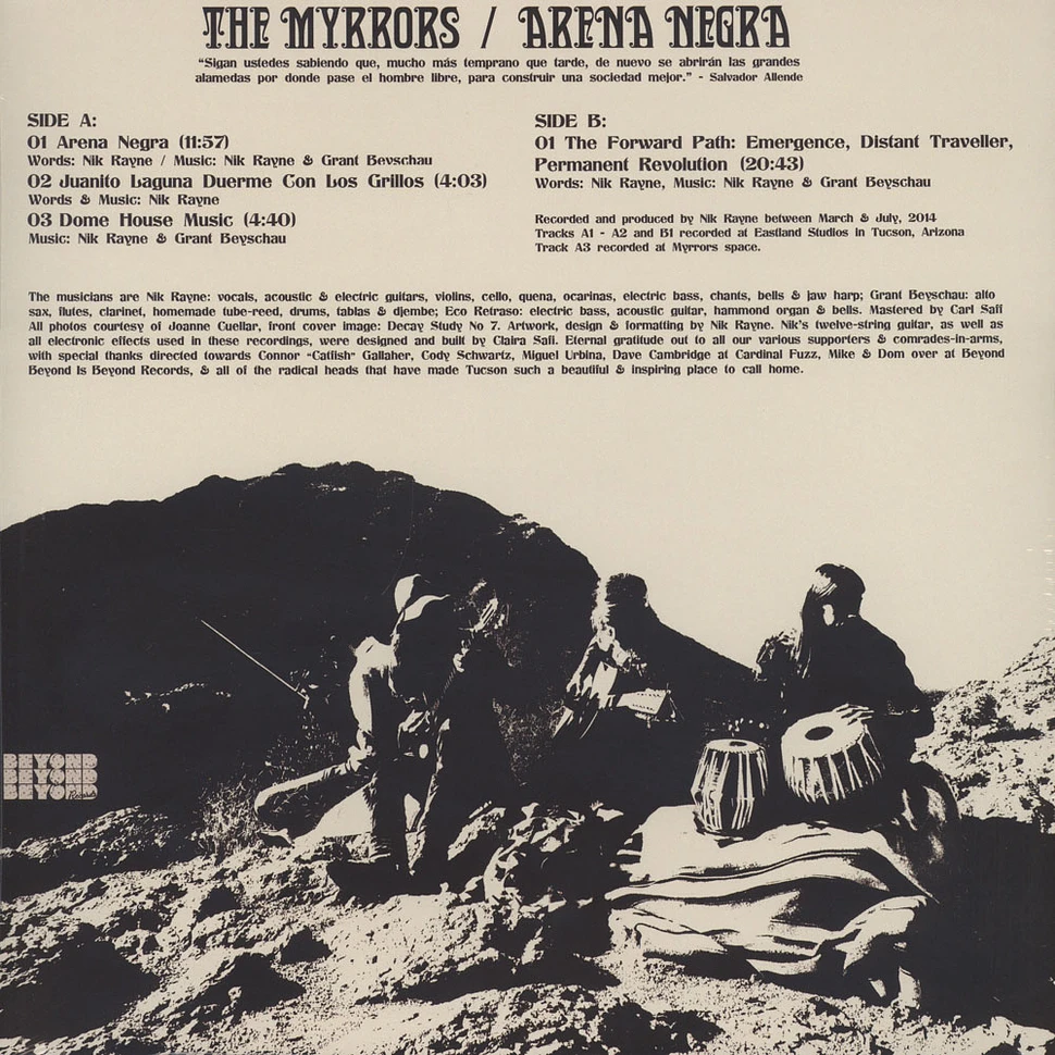 The Myrrors - Arena Negra