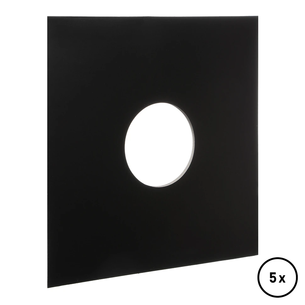 Record Sleeve - 12" Vinyl LP Cover (Mittelloch) (Schwarz)