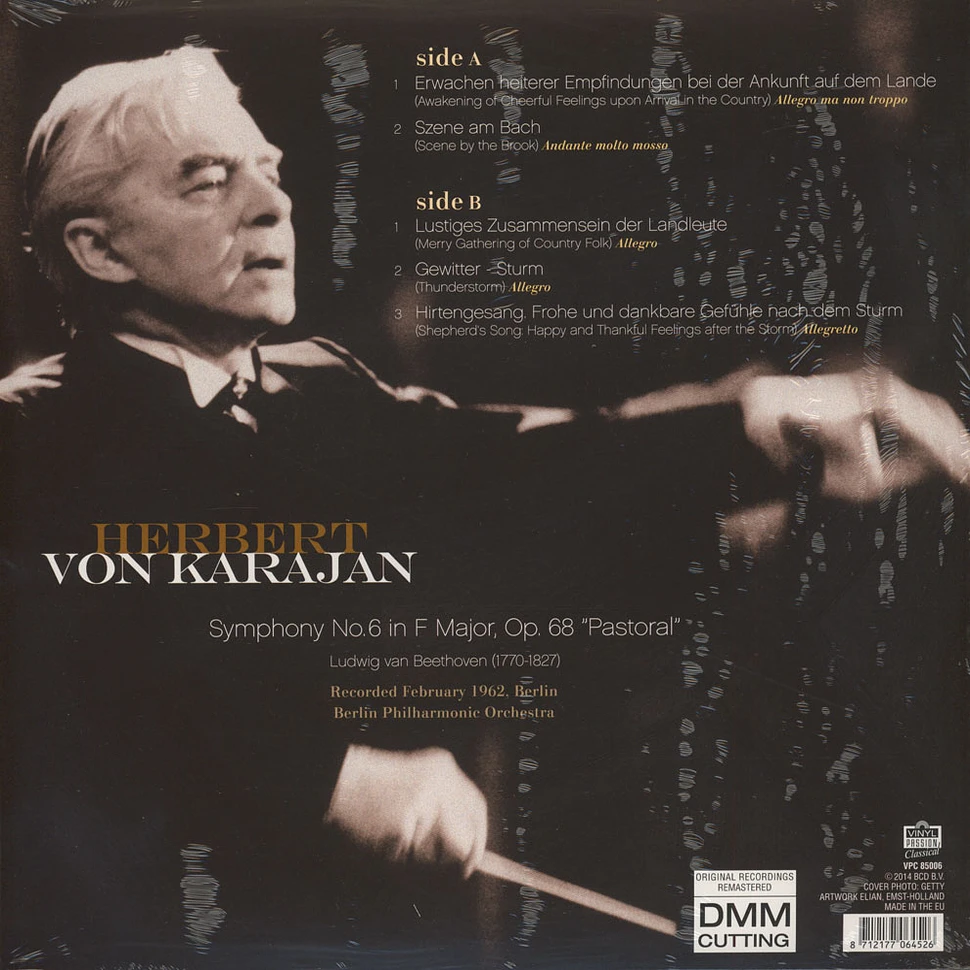 Herbert Von Karajan - Beethoven Symphony No. 6 "Pastoral"