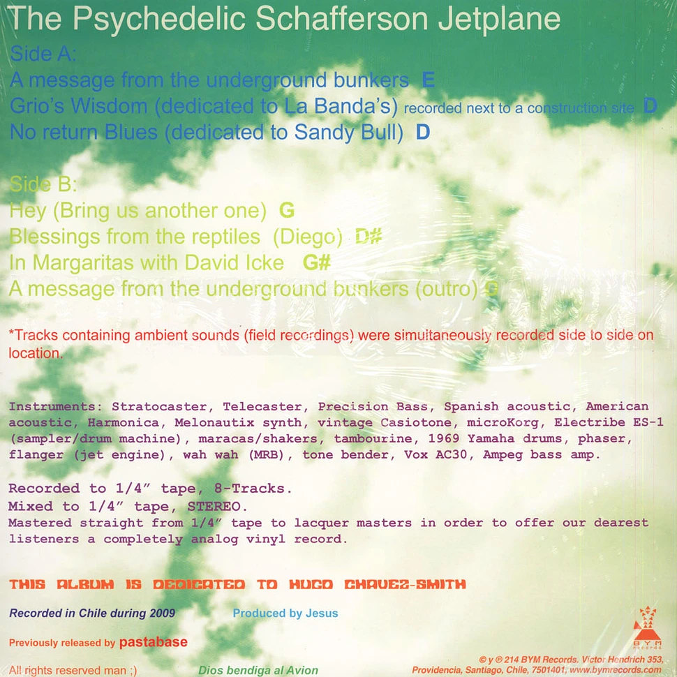 The Psychedelic Schafferson Jetplane - The Psychedelic Schafferson Jetplane
