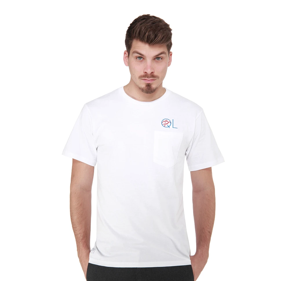 The Quiet Life - Mountain Embroidery Pocket T-Shirt