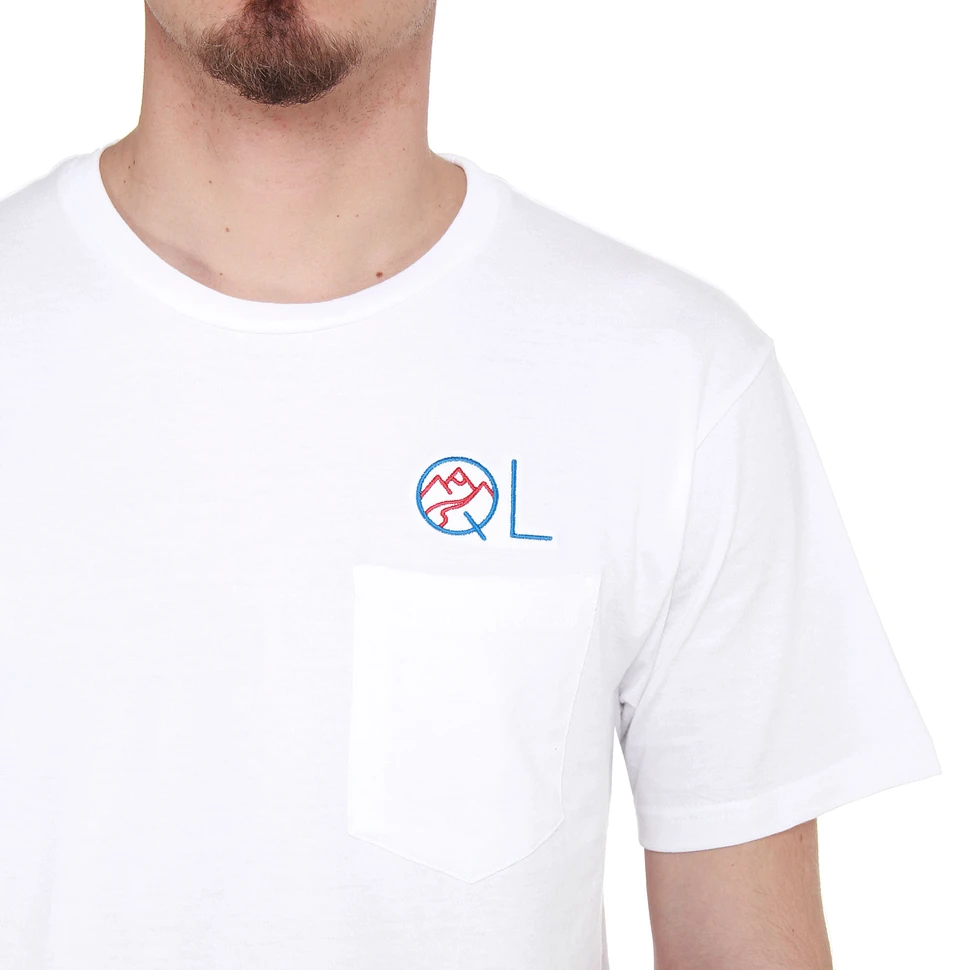 The Quiet Life - Mountain Embroidery Pocket T-Shirt