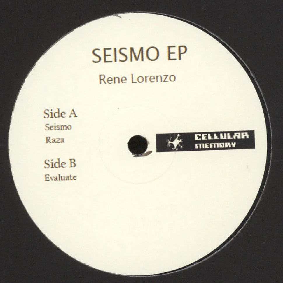 Rene Lorenzo - Seismo EP