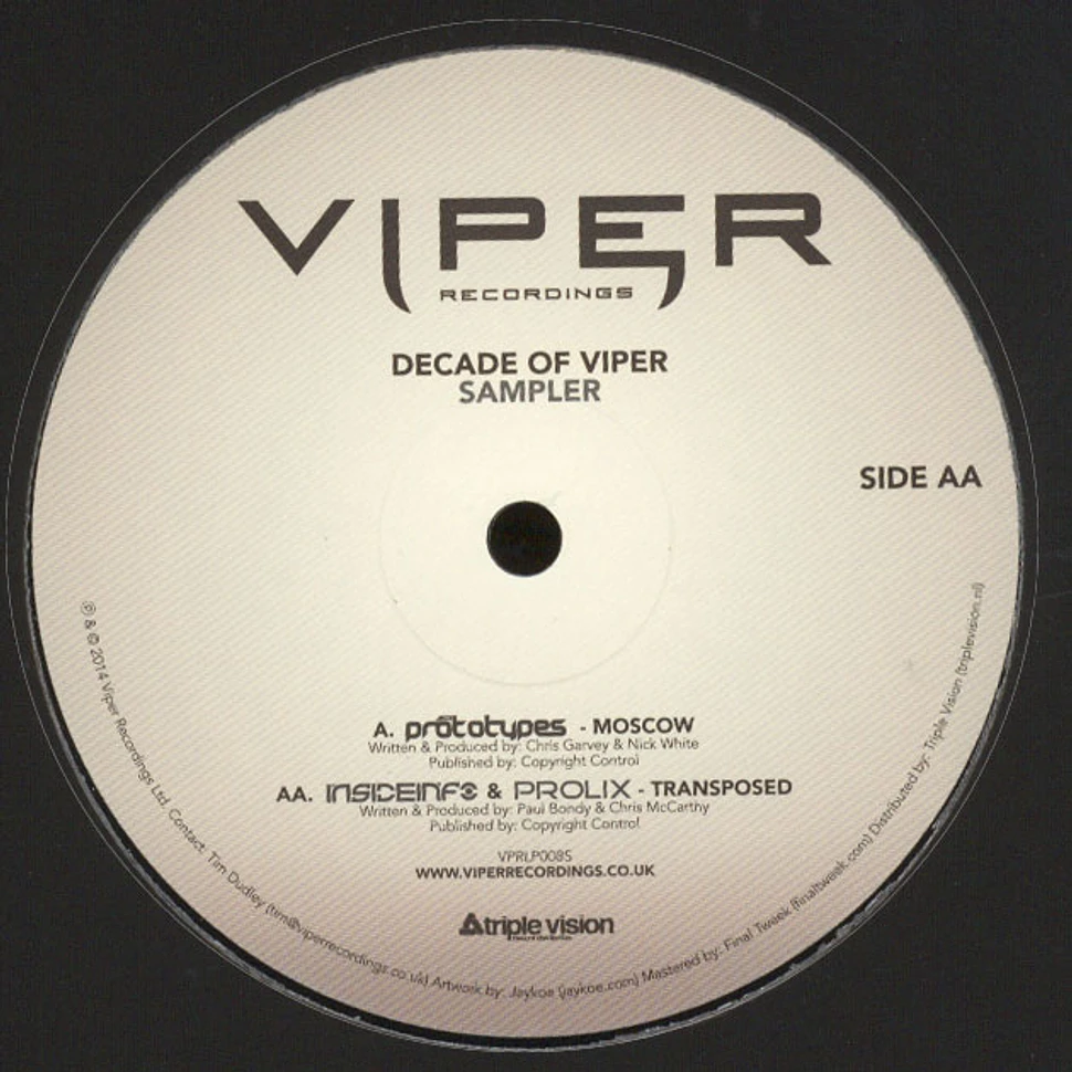 The Prototypes / InsideInfo & Prolix - Decade of Viper