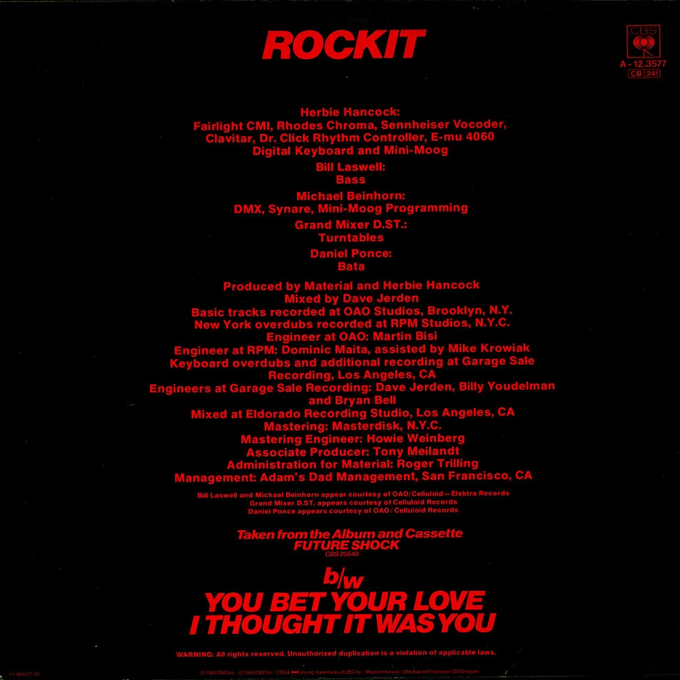 Herbie Hancock - Rockit (Extended Dance Version)