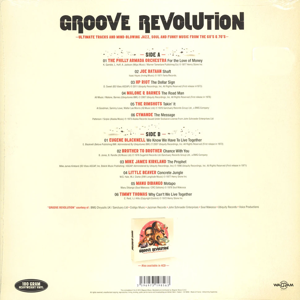 V.A. - Groove Revolution - Definitive Cuts And Rare Jazz, Soul & Funky Tracks