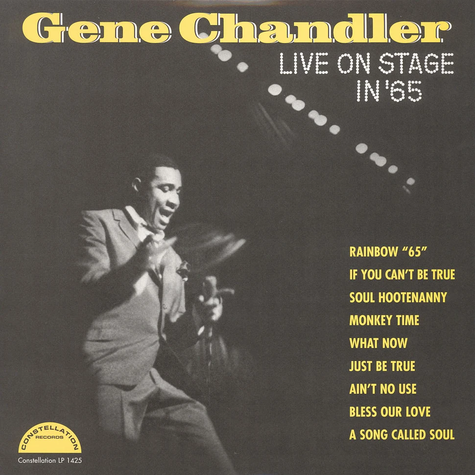 Gene Chandler - Live On Stage in '65