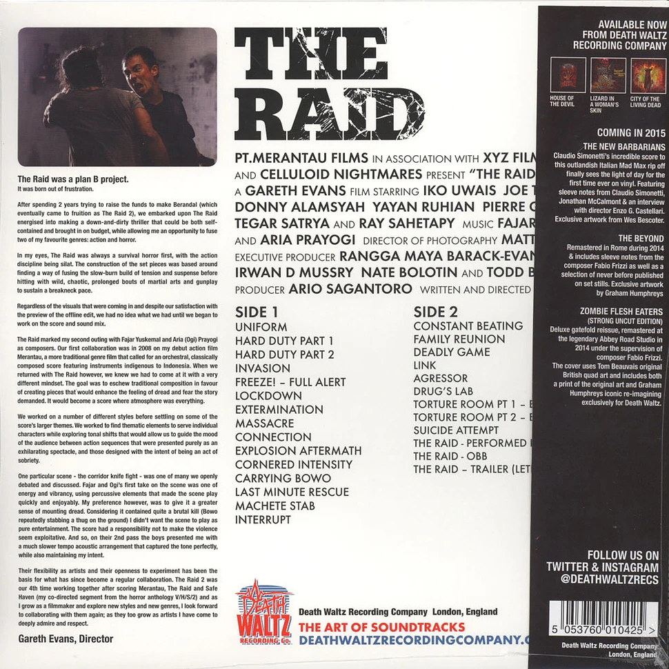 Aria Prayogi & Fajar Yuskemal - OST The Raid