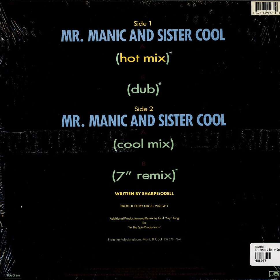 Shakatak - Mr. Manic & Sister Cool