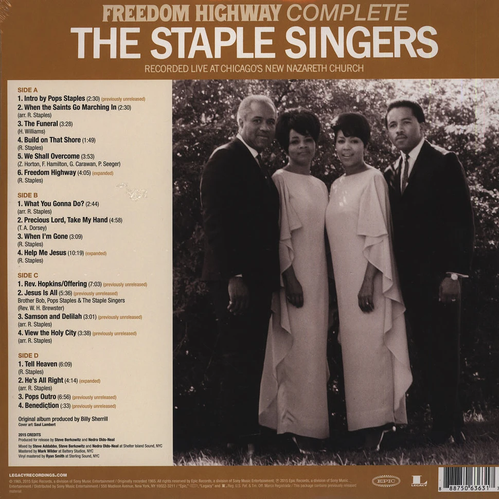 Staple Singers - Freedom Highway