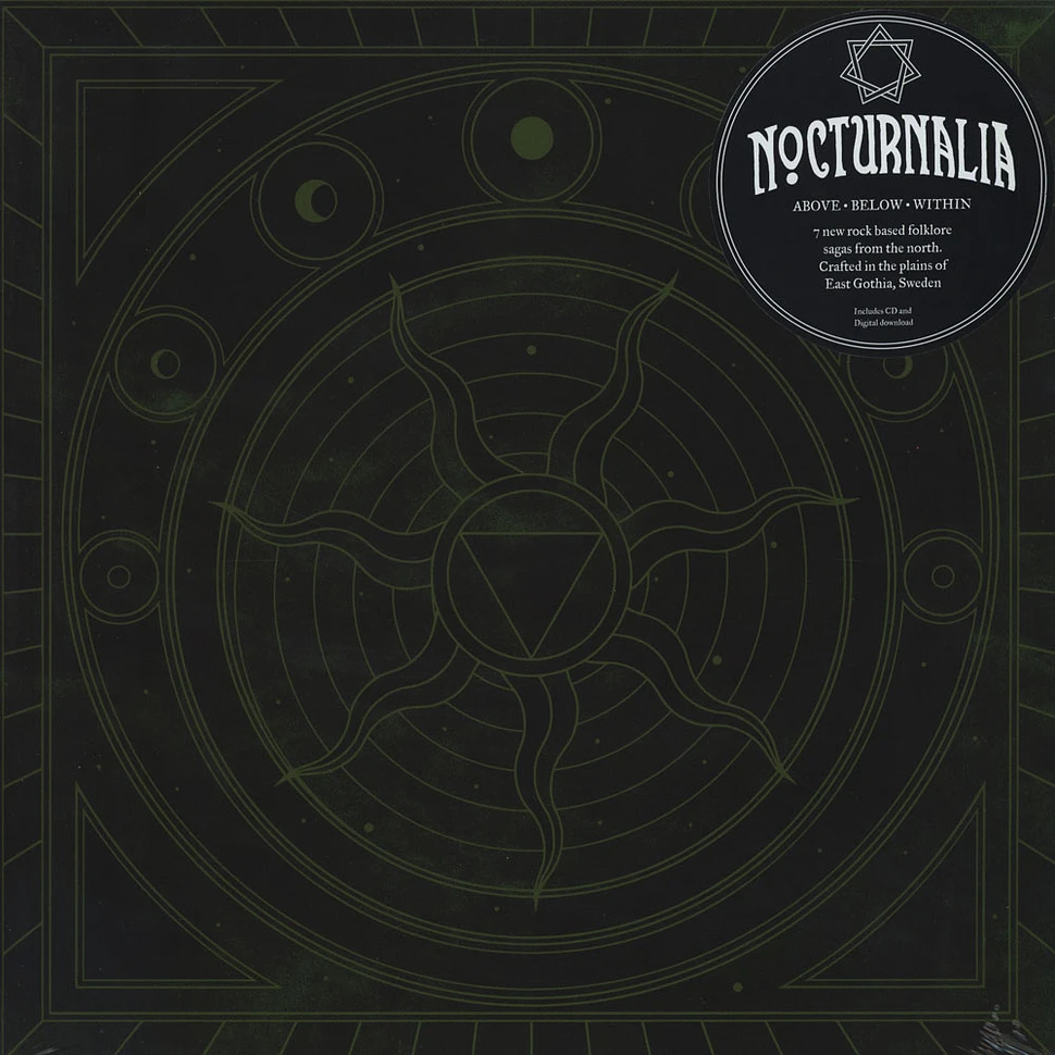 Nocturnalia - Above Below Within Transparent Green Vinyl Edition