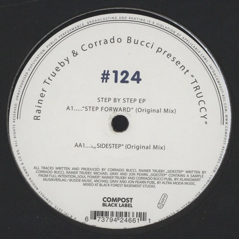 Rainer Trueby & Corrado Bucci - Black Label #124