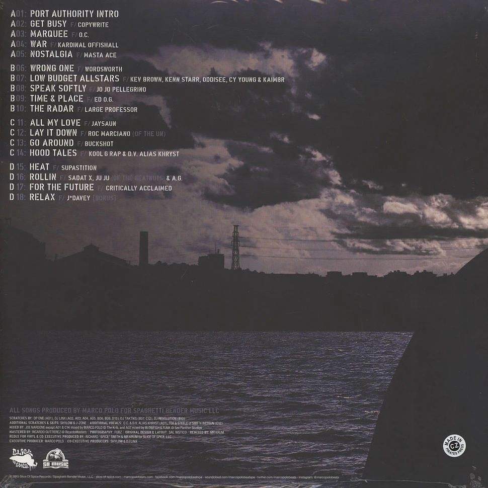 Marco Polo - Port Authority Deluxe Redux Blue Vinyl Edition