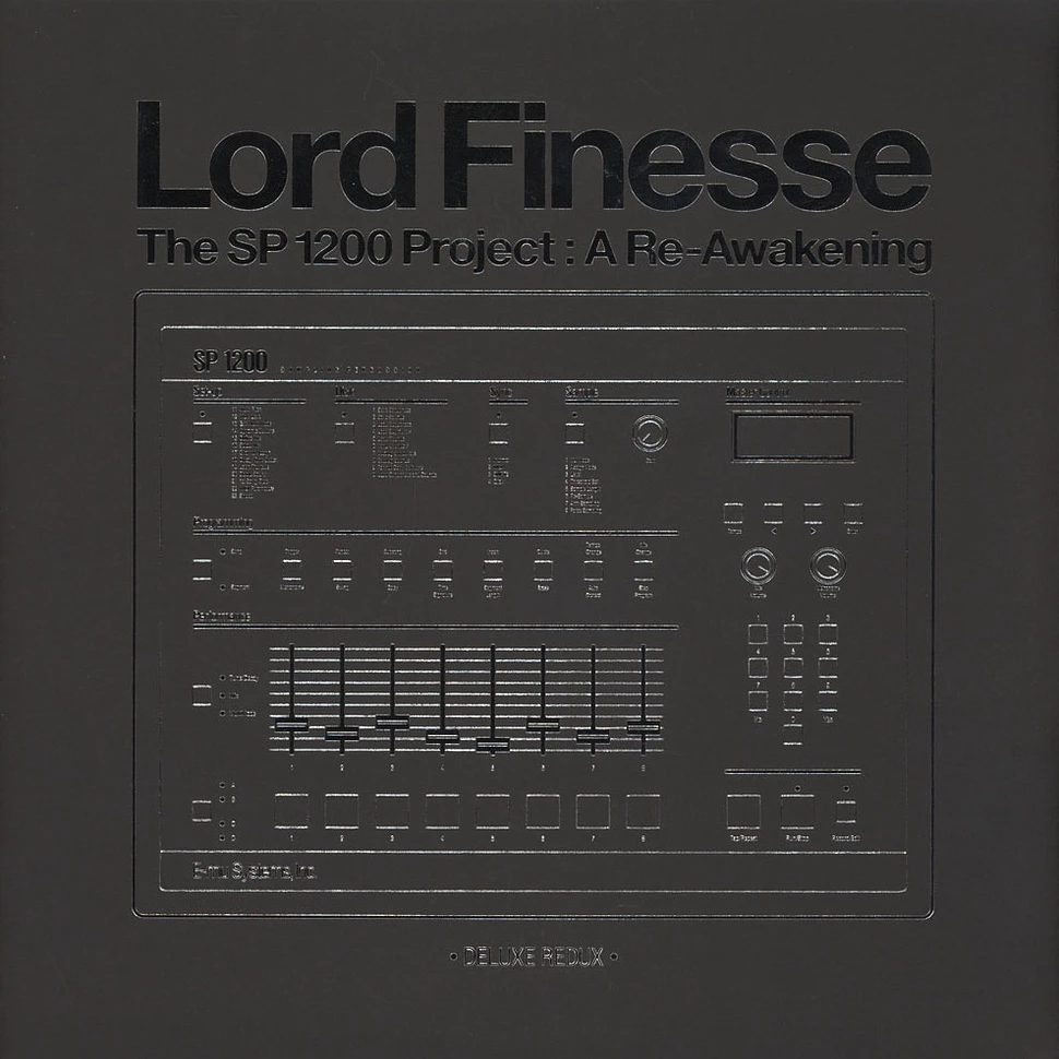 Lord Finesse - The SP1200 Project: A Re-Awakening Deluxe Black Vinyl Edition