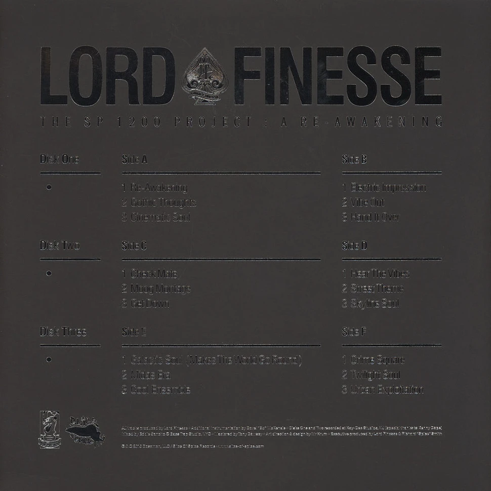 Lord Finesse - The SP1200 Project: A Re-Awakening Deluxe Black Vinyl Edition