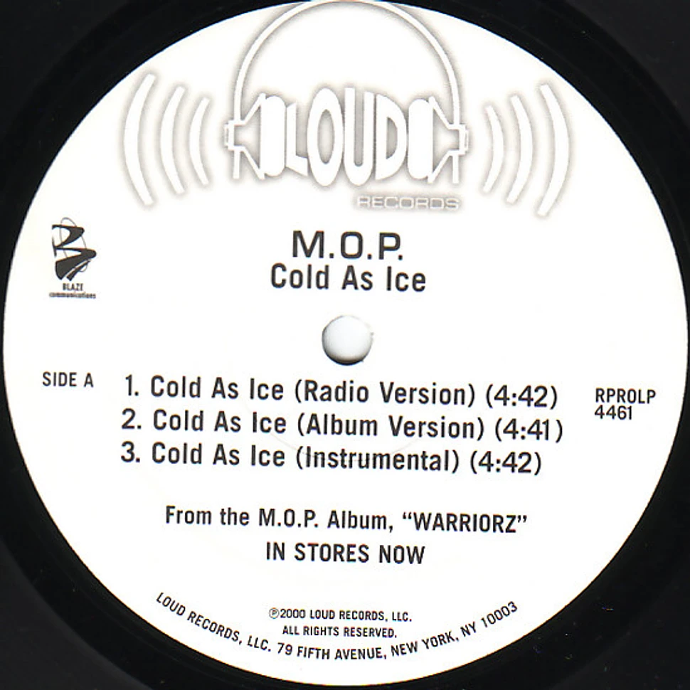 M.O.P. - Cold As Ice / Ante Up Remix