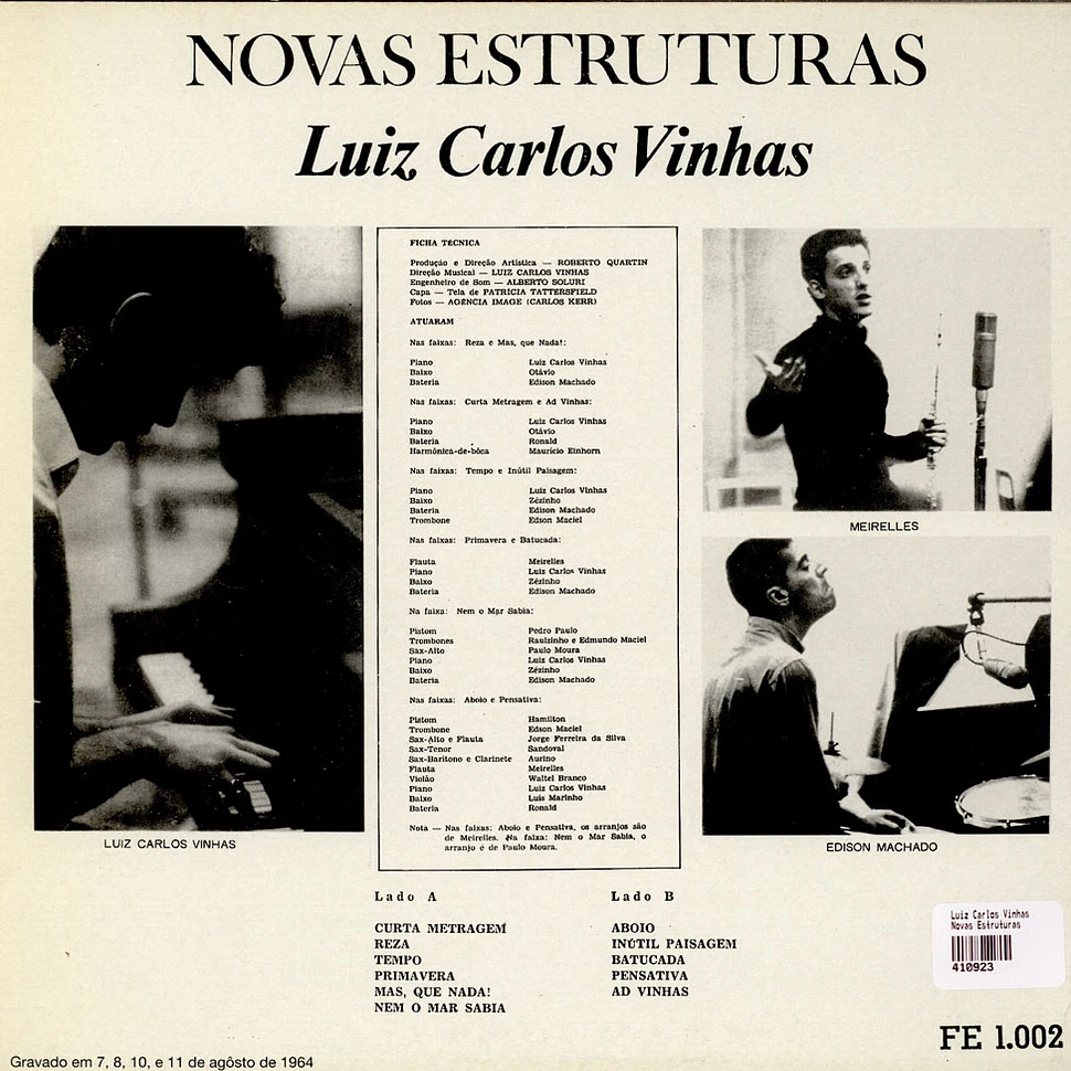 Luiz Carlos Vinhas - Novas Estruturas