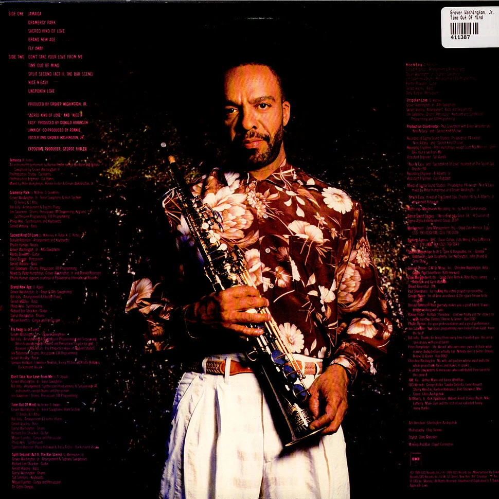 Grover Washington, Jr. - Time Out Of Mind