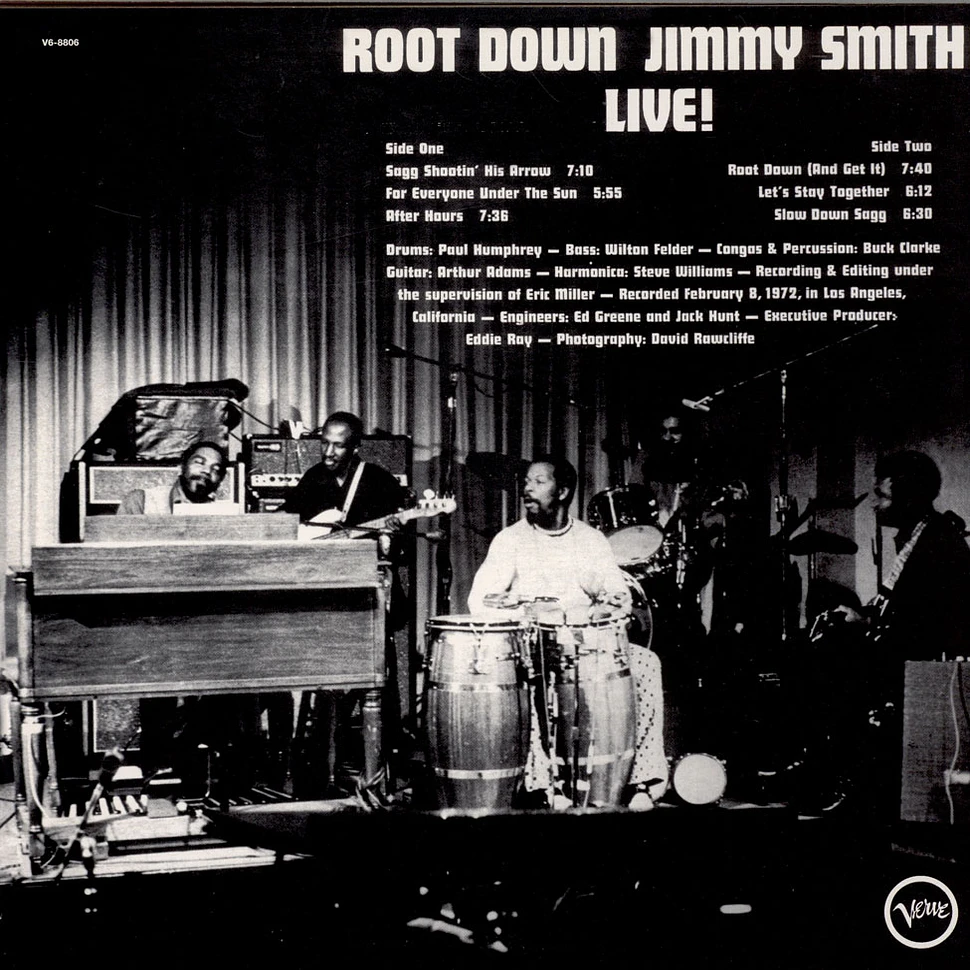 Jimmy Smith - Root Down Live!