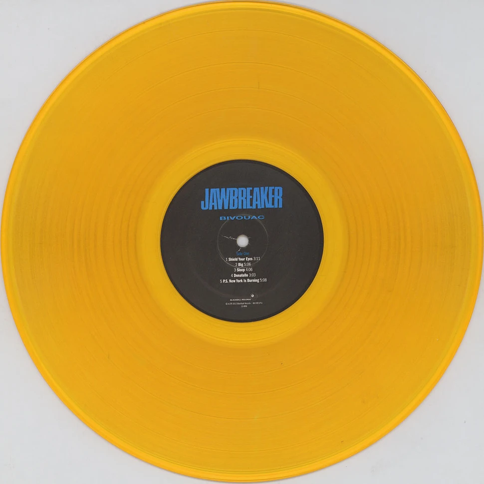 Jawbreaker - Bivouac Yellow Vinyl Edition