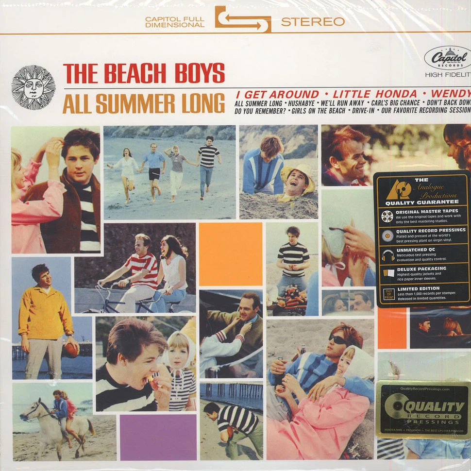 The Beach Boys - All Summer Long 200g Vinyl Stereo Edition