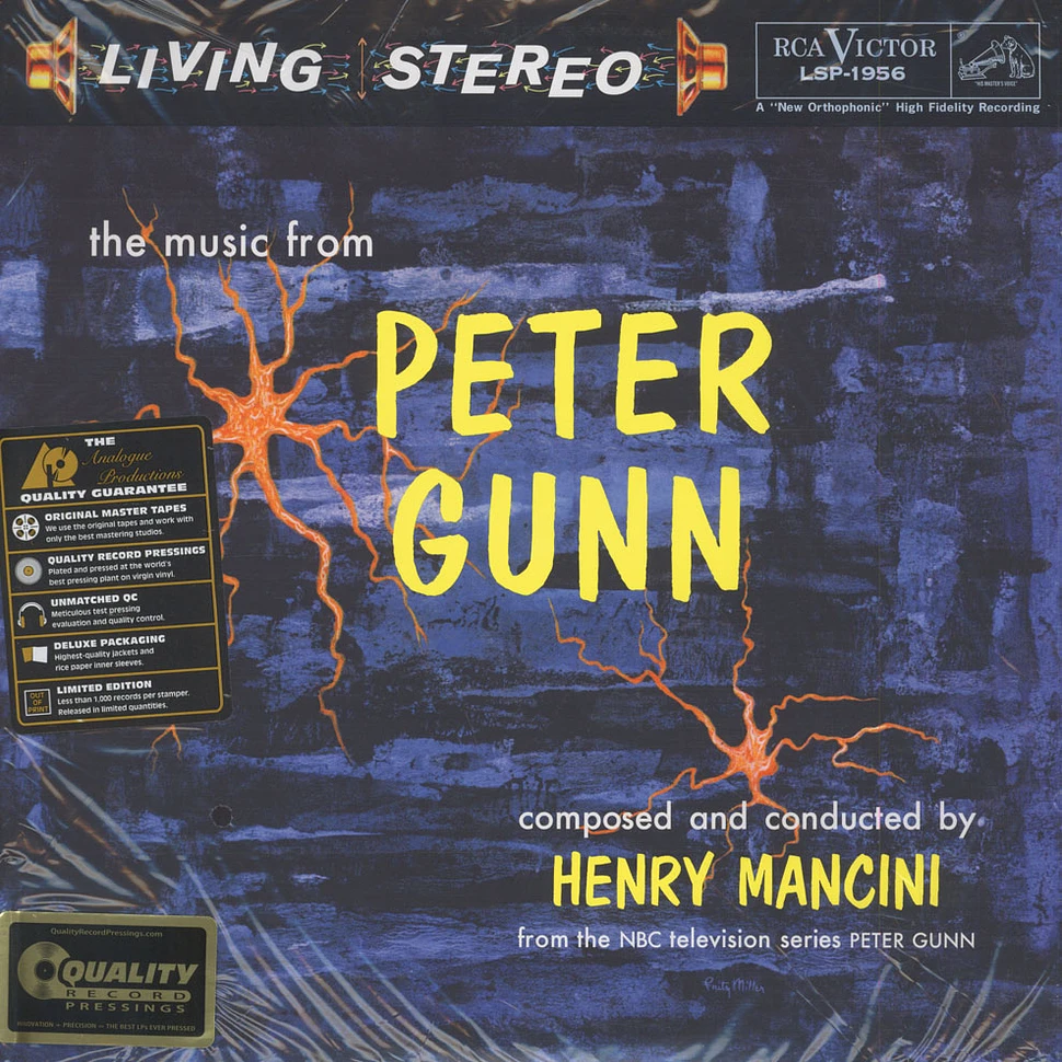 Henry Manchini - The Music From Peter Gunn 45RPM, 200g Vinyl Edition