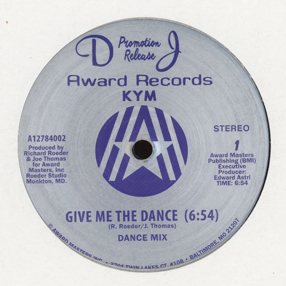 Kym - Give Me The Dance