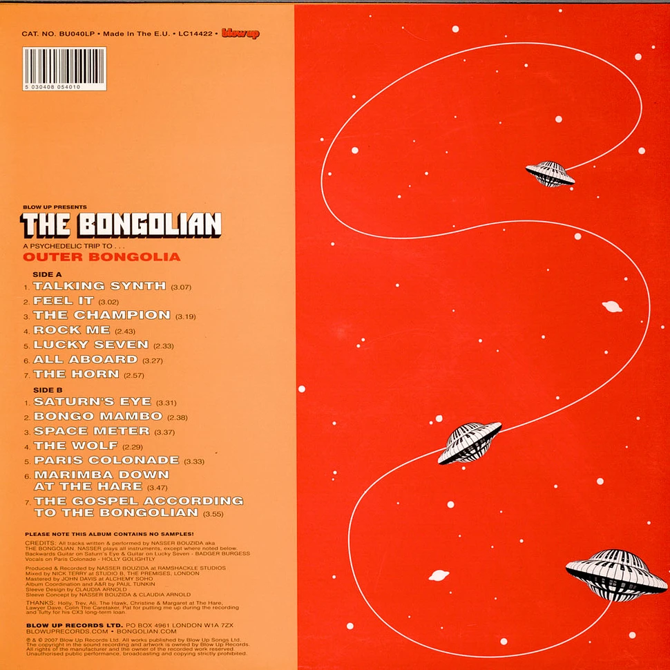 The Bongolian - Outer Bongolia