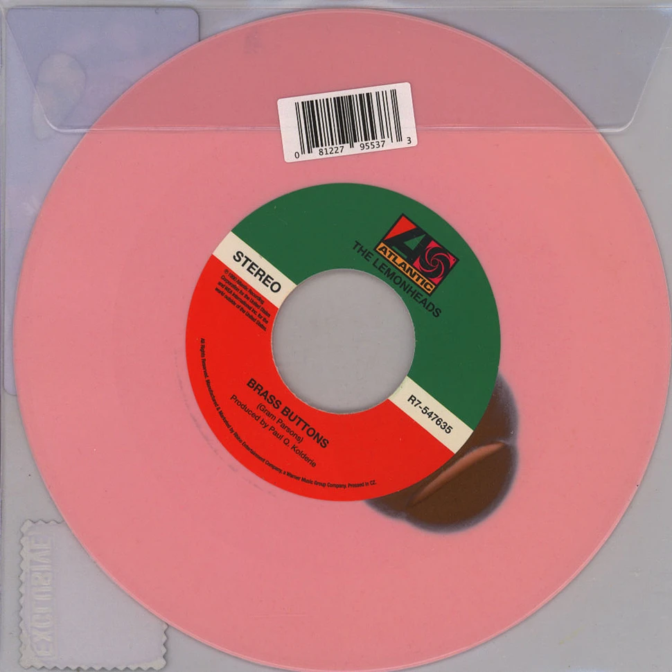 Gram Parsons / Lemonheads - Side By Side: Brass Buttons