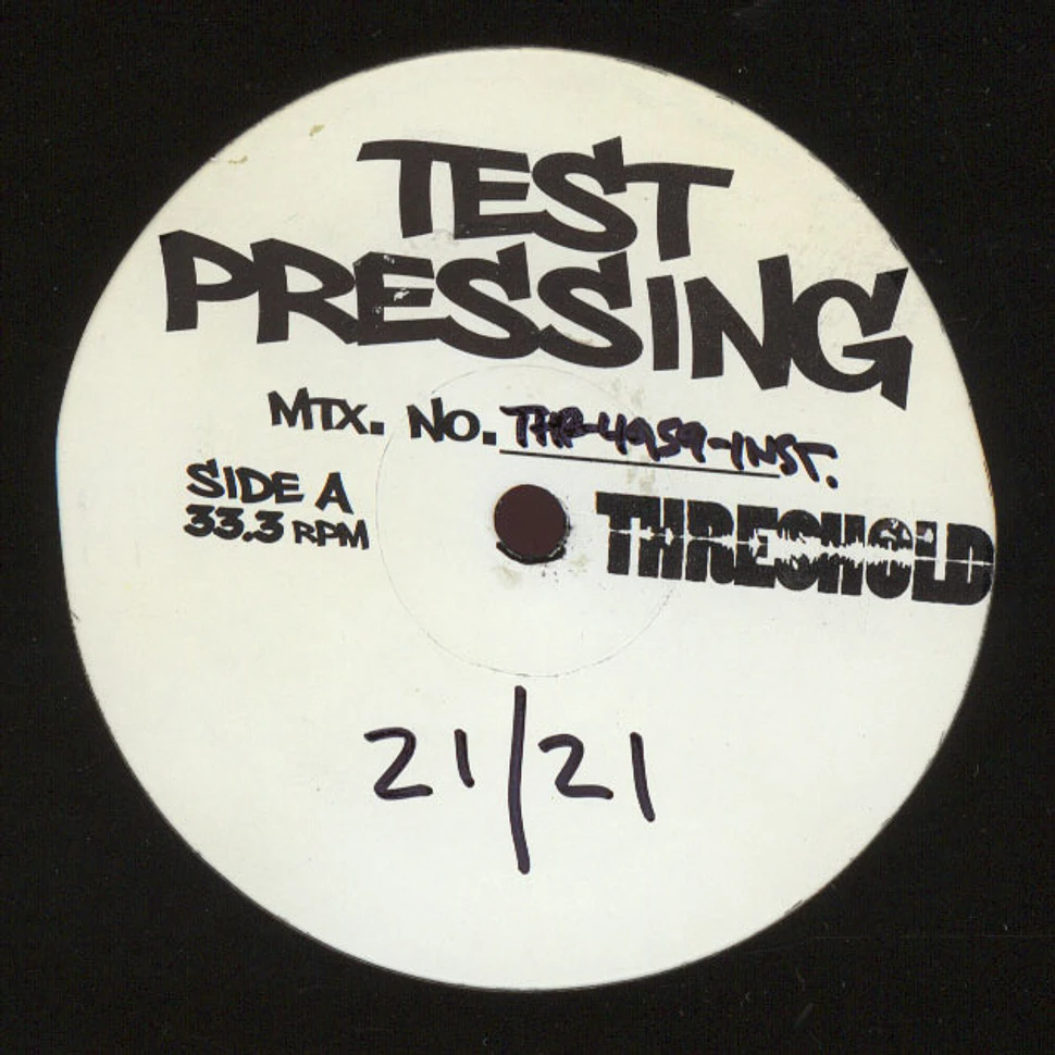 Retrogott & Kutmasta Kurt - RetroMastas Instrumentals Test Pressing