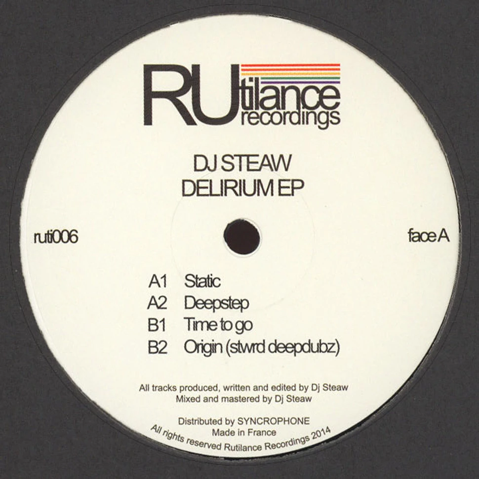 DJ Steaw - Delirium EP