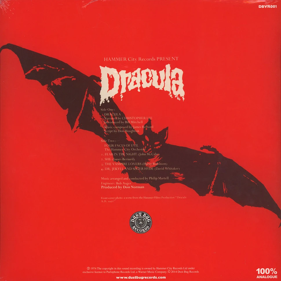 James Bernard with Christopher Lee - OST Hammer Presents Dracula