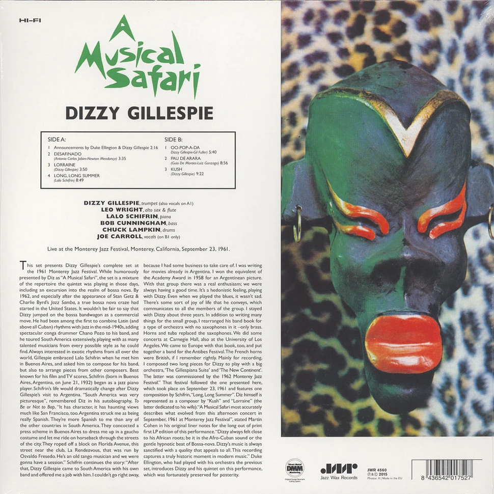 Dizzy Gilespie - A Musical Safari