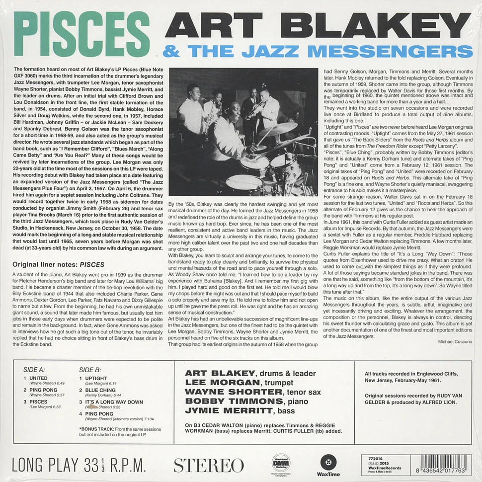 Art Blakey & The Jazz Messengers - Pisces