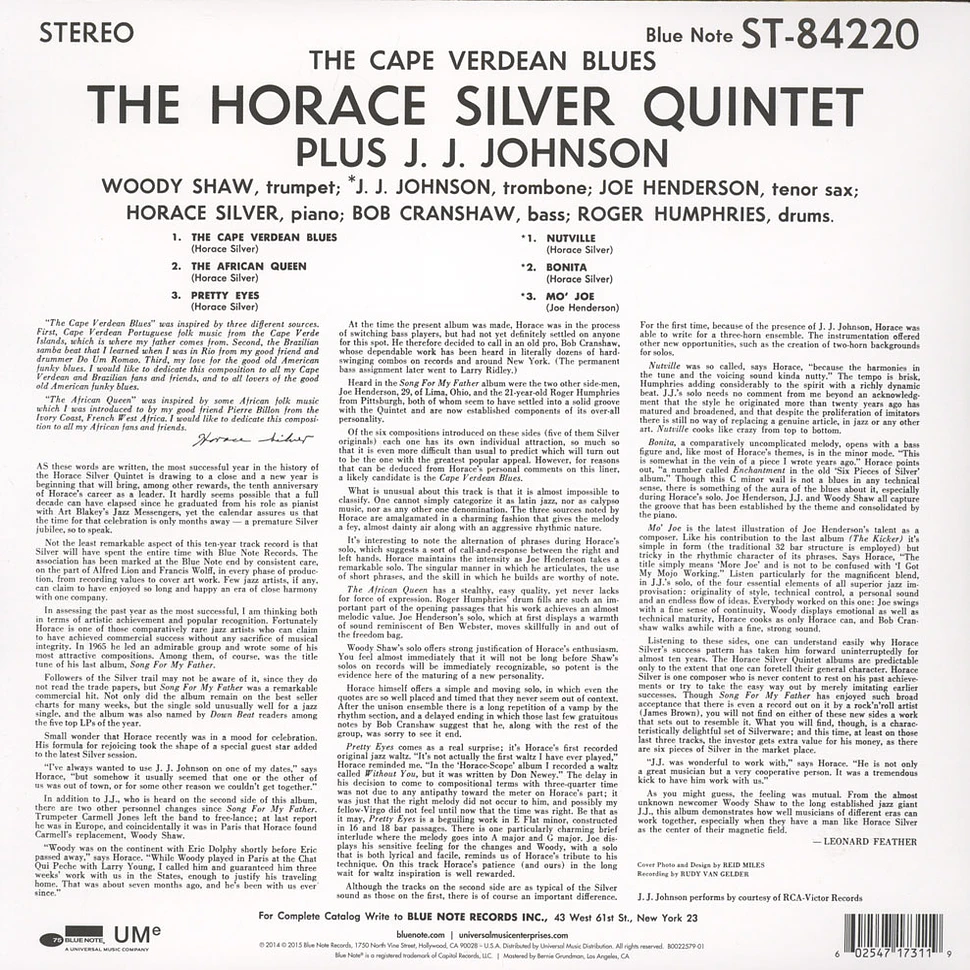 Horace Silver - Cape Verdean Blues